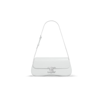 CELINE MEDIUM TEEN CELINE LOLA IN SHINY CALFSKIN 115533BF4.00BB (28*12*5cm)